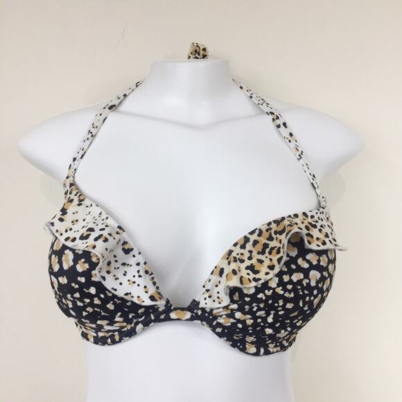 Victoria’s Secret | Animal Print Bikini Top - Picture 1 of 6